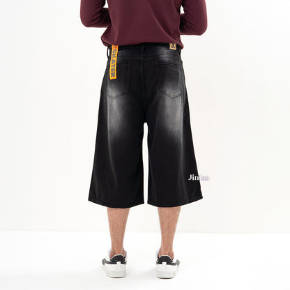 JINISO Jorts Baggy Short Jeans Pria 303