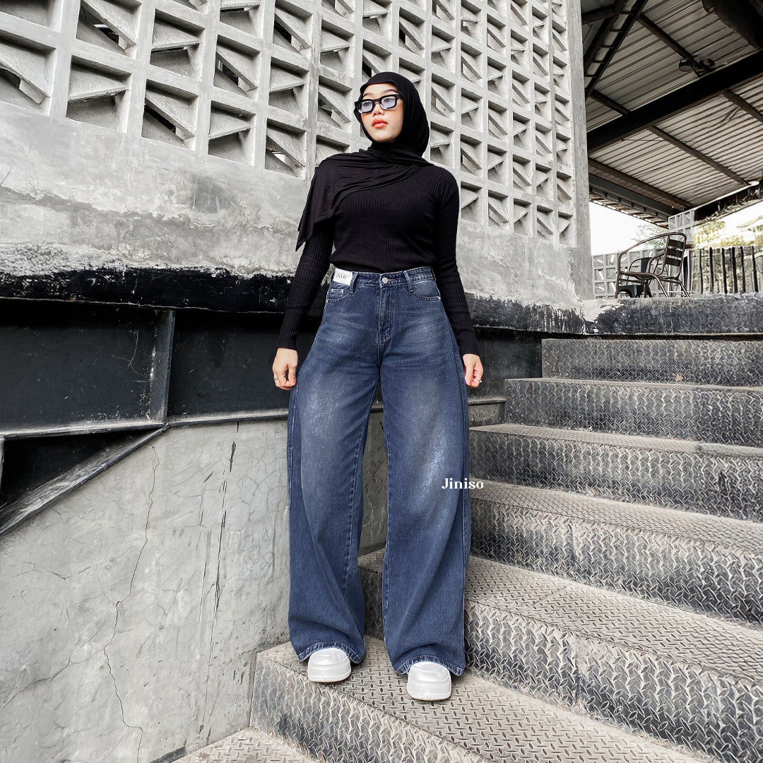 JINISO - Highwaist Oversize Baggy Loose Jeans 689 WEEKEND