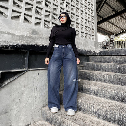 JINISO - Highwaist Oversize Baggy Loose Jeans 689 WEEKEND