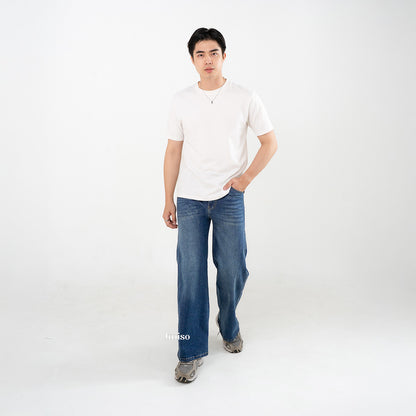 JINISO - Straight Jeans Loose Stretch Pria 833