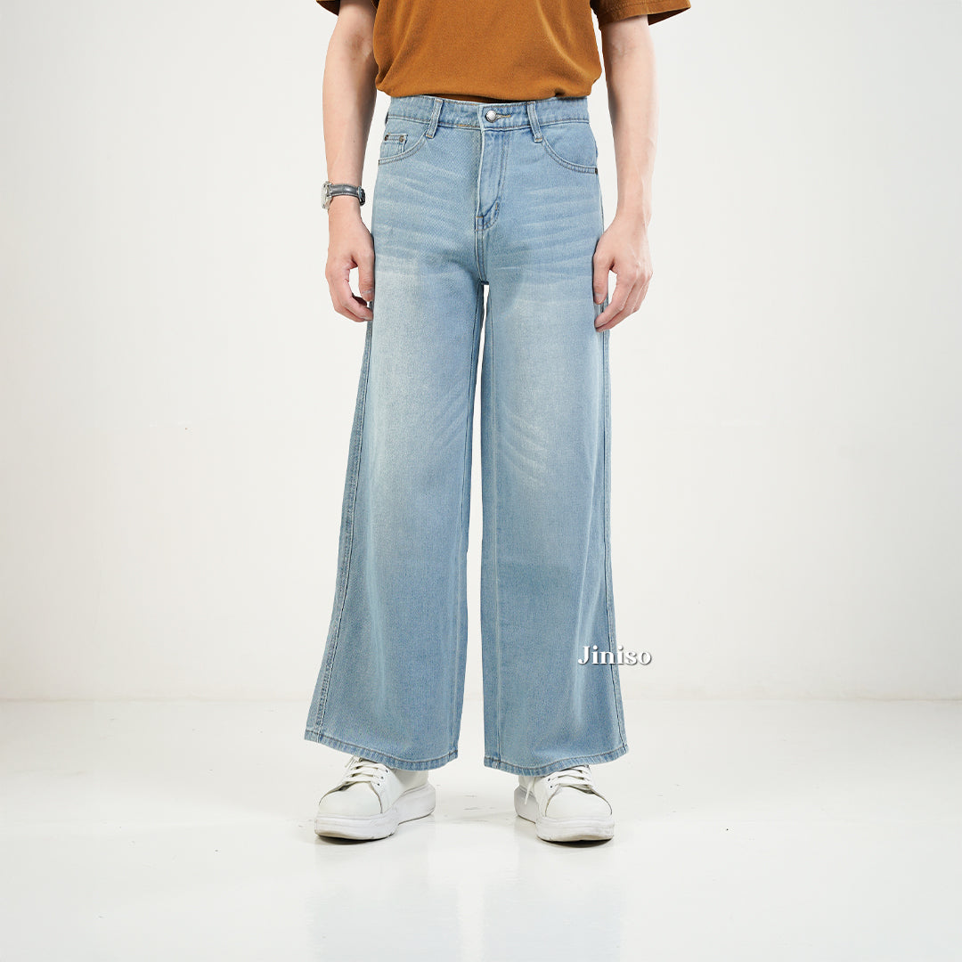 JINISO Baggy Loose Jeans Pria 651