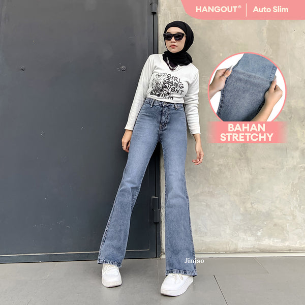 JINISO - Highwaist Stretch Cutbray Jeans 522 - 532 HANGOUT