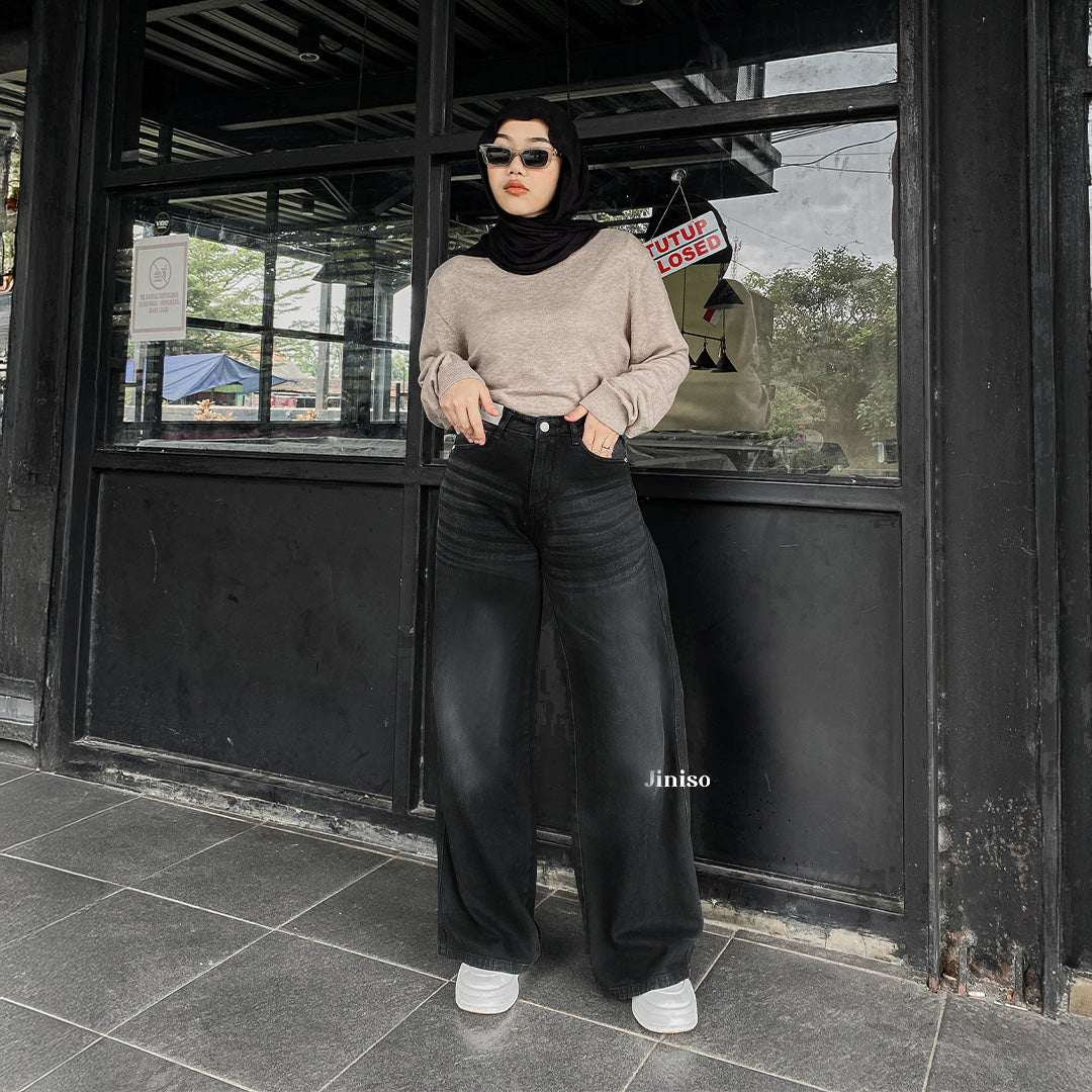 JINISO - Highwaist Oversize Baggy Loose Jeans 781 WEEKEND