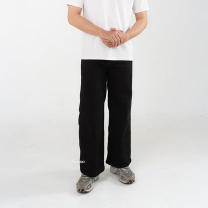JINISO - Straight Jeans Loose Stretch Pria 836