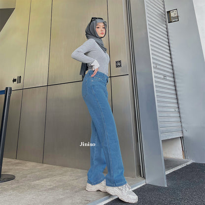 JINISO - Highwaist Loose Jeans 815 HANGOVER
