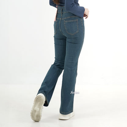JINISO - Ultra Highwaist Cutbray Stretch Jeans 618 HANGOUT