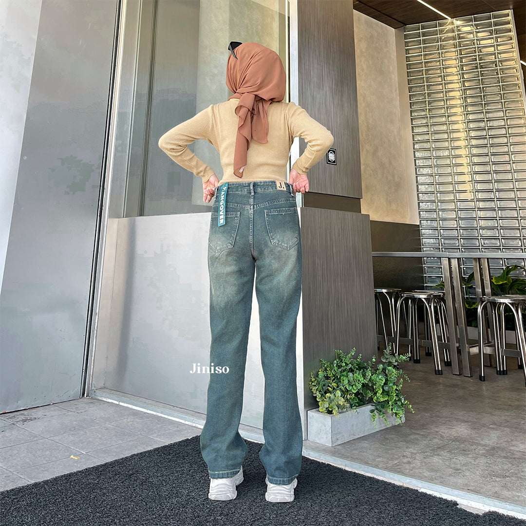 JINISO - Highwaist Loose Jeans 875 HANGOVER