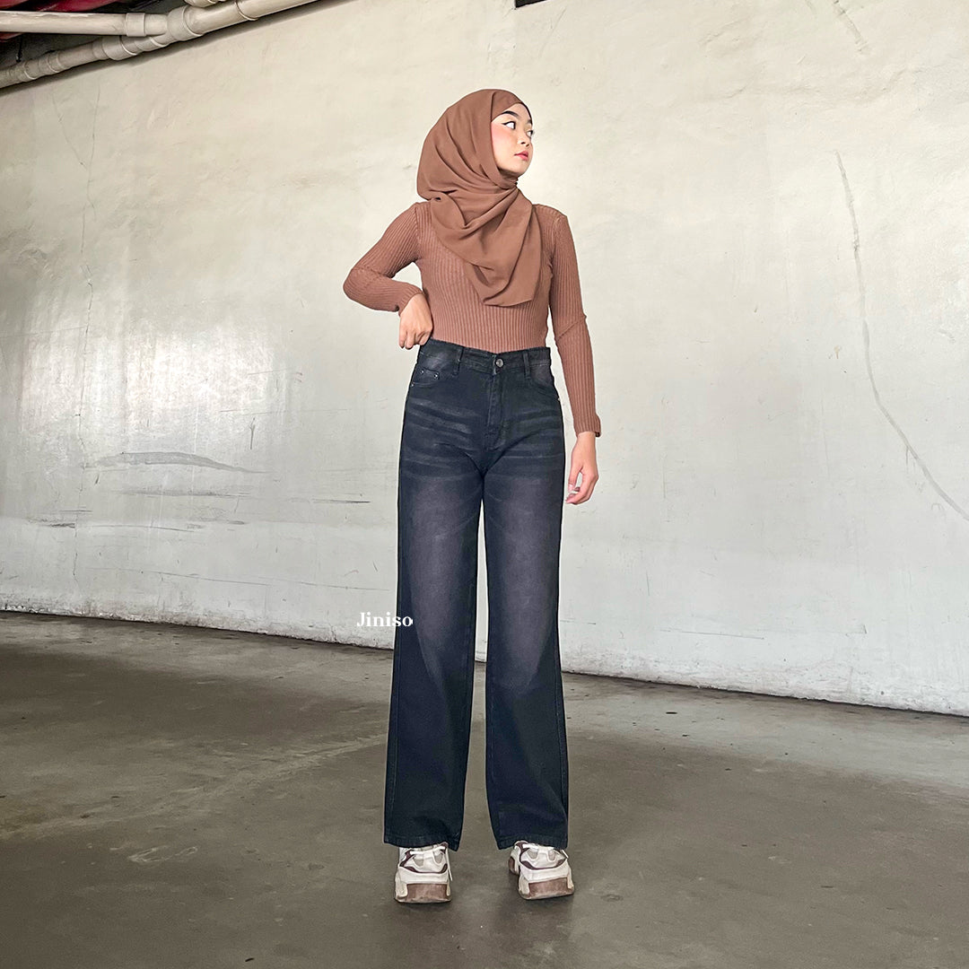 JINISO - Highwaist Loose Jeans 805 HANGOVER