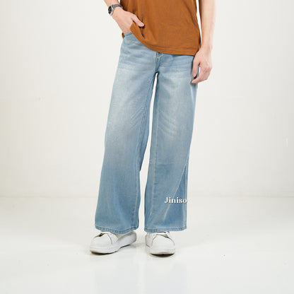 JINISO Baggy Loose Jeans Pria 651