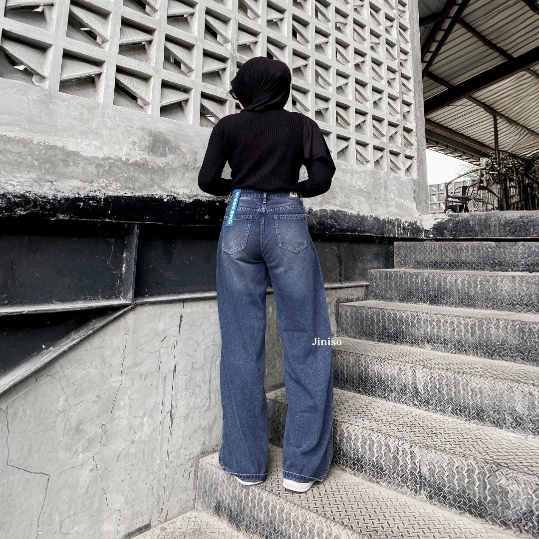 JINISO - Highwaist Oversize Baggy Loose Jeans 689 WEEKEND