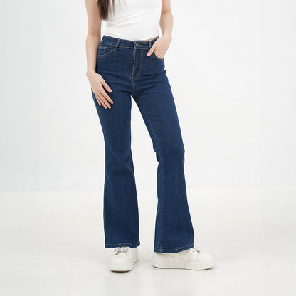 JINISO - Highwaist Stretch Cutbray Pocket Jeans 715 HANGOUT