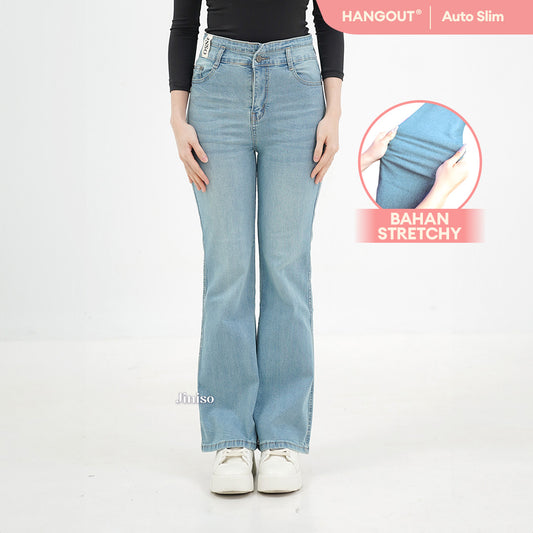 JINISO - Ultra Highwaist Cutbray Stretch Jeans 610 HANGOUT