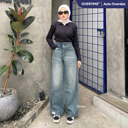 JINISO - Ultra Highwaist Baggy Loose Jeans 666 OVERTIME