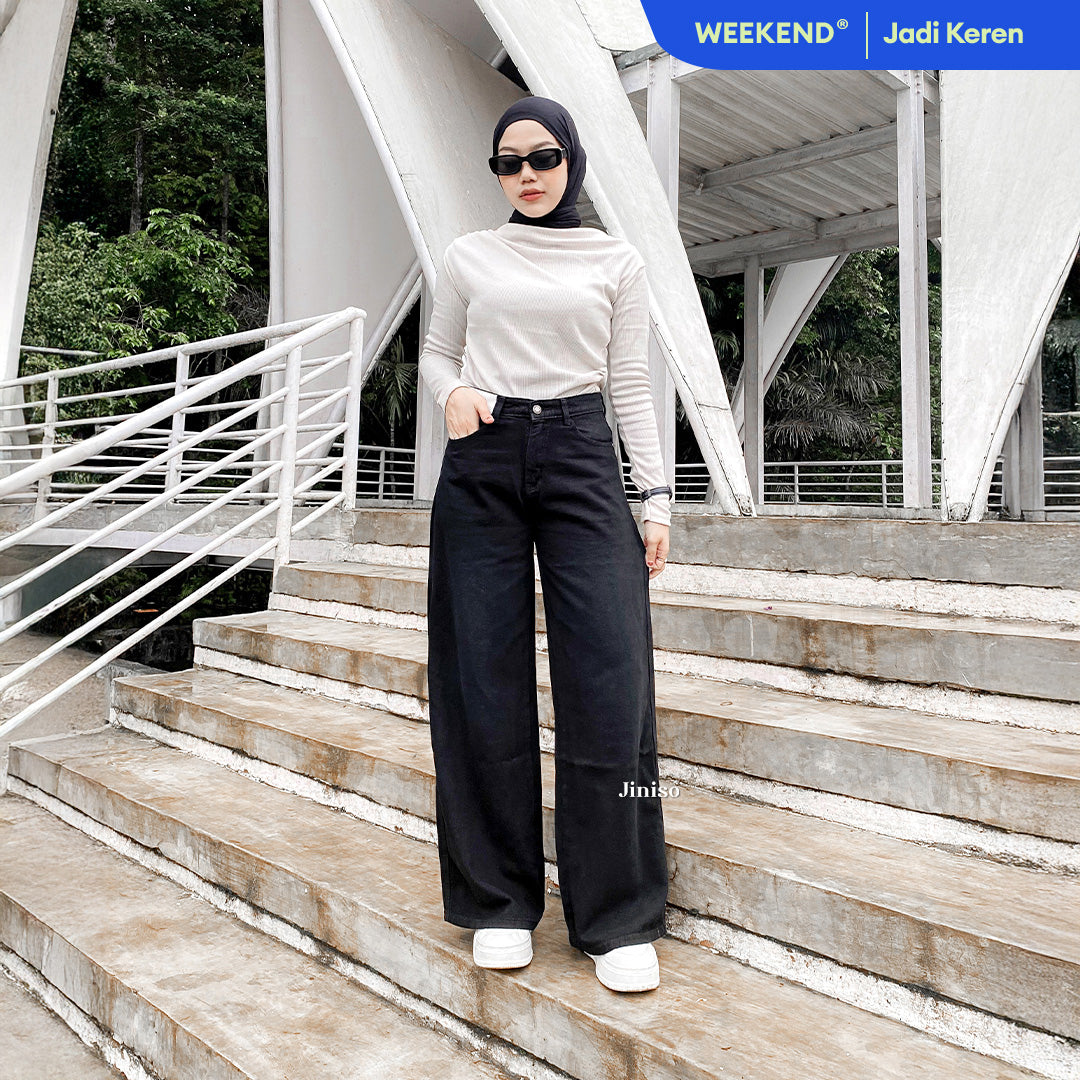 JINISO - Highwaist Oversize Baggy Loose Jeans 676 WEEKEND