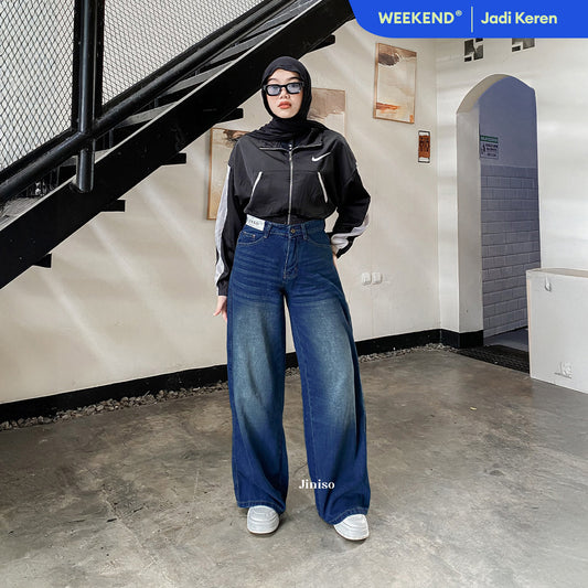 JINISO - Highwaist Oversize Baggy Loose Jeans 687 WEEKEND