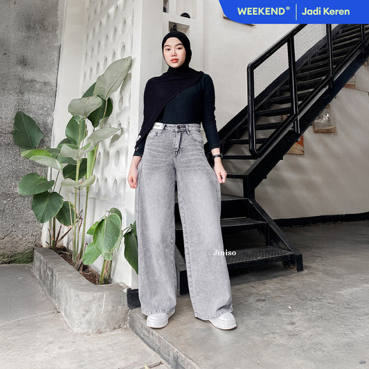 JINISO - Highwaist Oversize Baggy Loose Jeans 688 WEEKEND