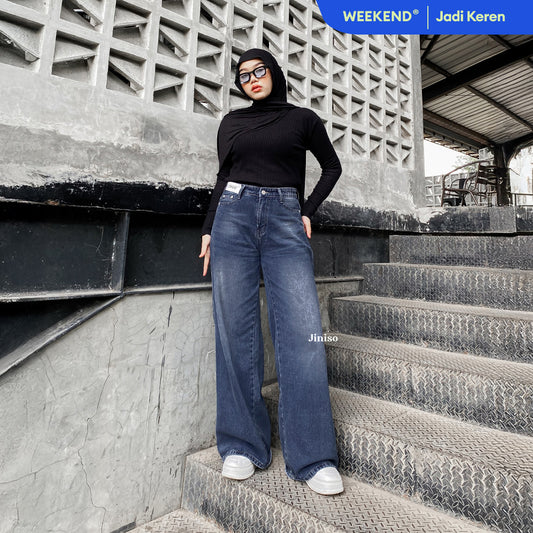 JINISO - Highwaist Oversize Baggy Loose Jeans 689 WEEKEND