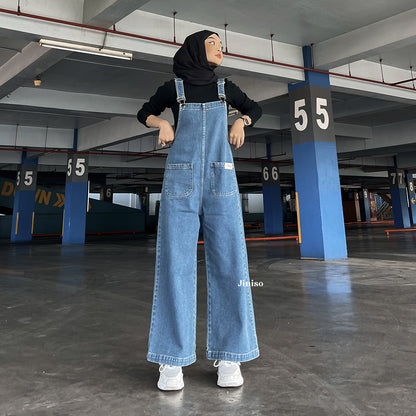 JINISO - Jumpsuit 102 Overall Celana Jeans Panjang 2 Pocket