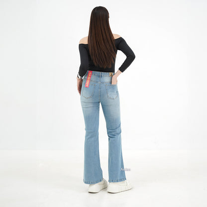 JINISO - Highwaist Stretch Cutbray Pocket Jeans 710 HANGOUT