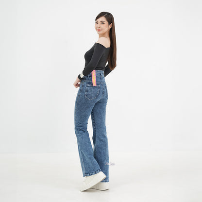 JINISO - Ultra Highwaist Cutbray Stretch Jeans 631 HANGOUT
