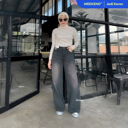 JINISO - Highwaist Oversize Baggy Loose Jeans 752 WEEKEND