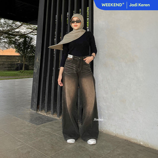 JINISO - Highwaist Oversize Baggy Loose Jeans 753 WEEKEND