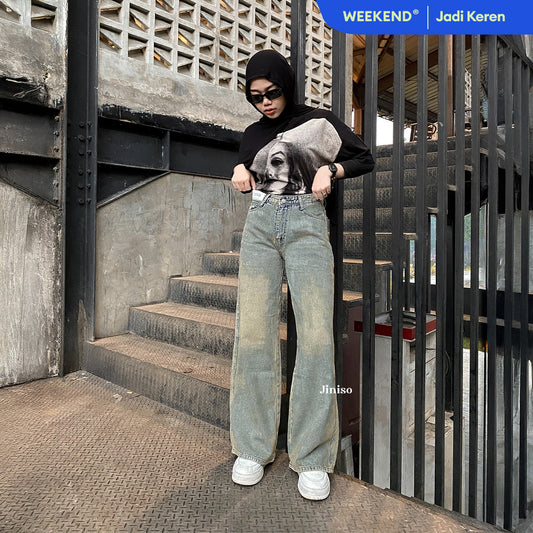 JINISO - Highwaist Oversize Baggy Loose Jeans 770 WEEKEND