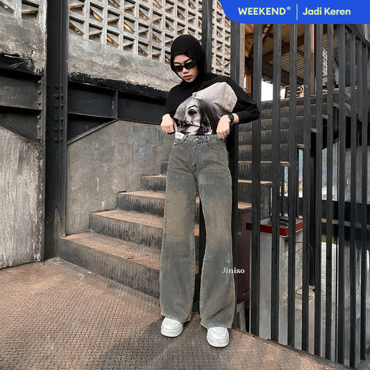 JINISO - Highwaist Oversize Baggy Loose Jeans 770 WEEKEND