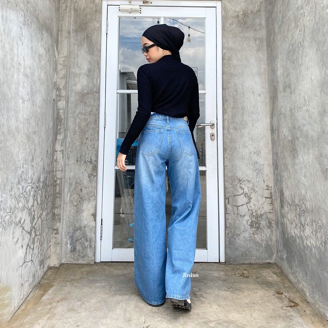 JINISO - Highwaist Oversize Baggy Loose Jeans 772 WEEKEND