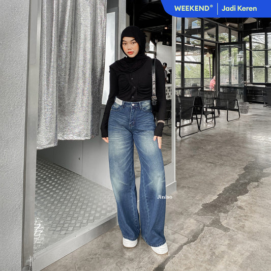 JINISO - Highwaist Oversize Baggy Loose Jeans 780 WEEKEND