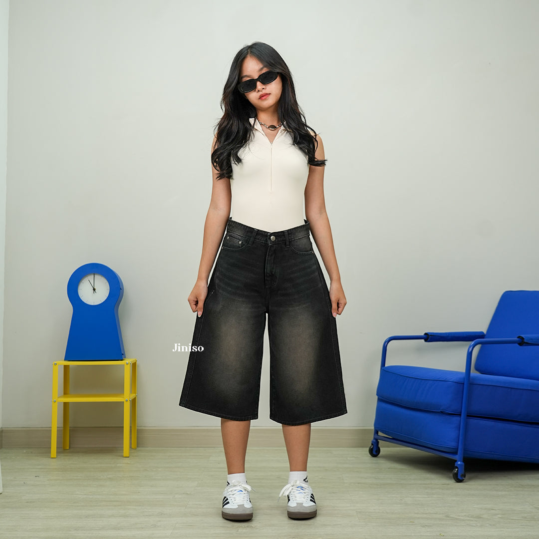 JINISO - Jorts Baggy Short Jeans 303 SKATER