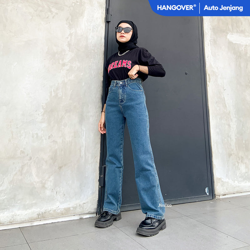 JINISO - Highwaist Loose Jeans 817 HANGOVER