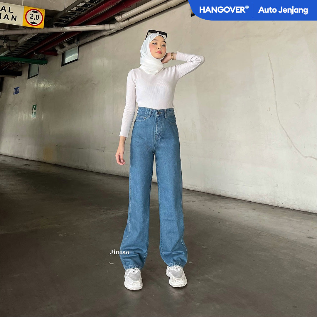 JINISO - Highwaist Loose Jeans 817 HANGOVER