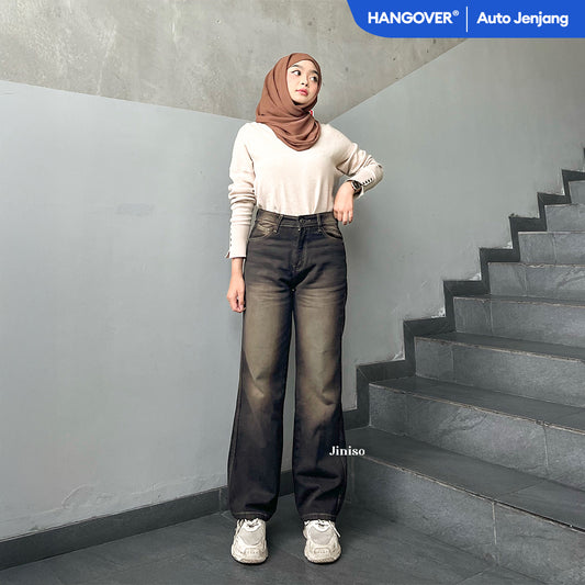 JINISO - Highwaist Loose Jeans 873 HANGOVER