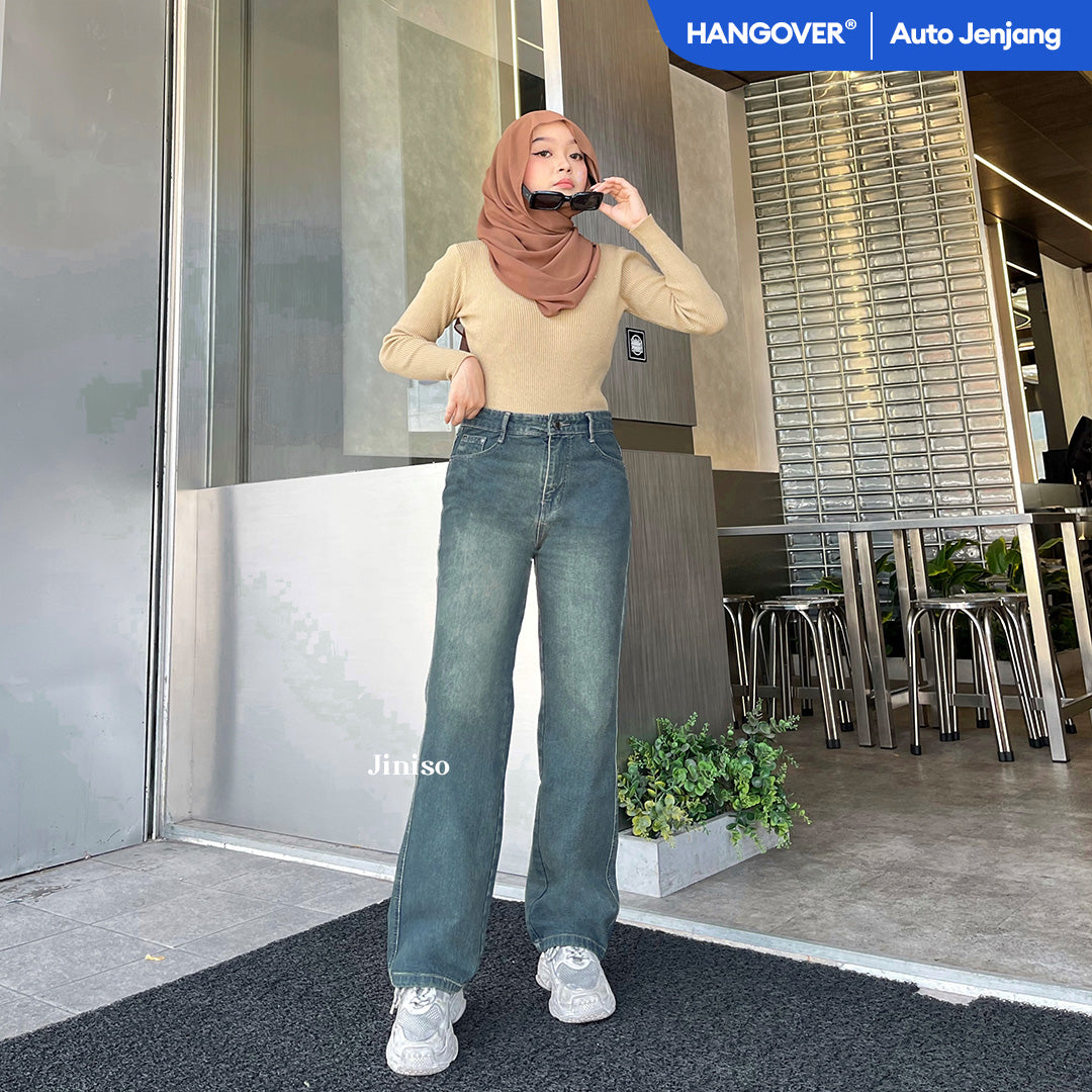 JINISO - Highwaist Loose Jeans 875 HANGOVER