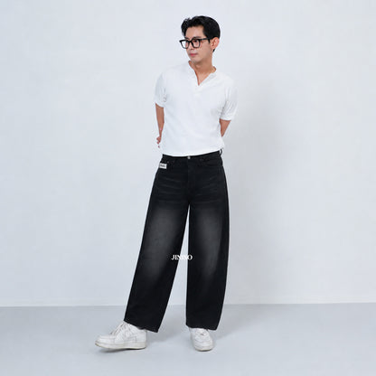 JINISO Barrel Jeans Pria 881