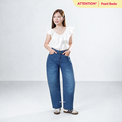JINISO - Highwaist Barrel Jeans 880 ATTENTION