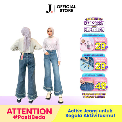 JINISO - HW Cutbray Raw Jeans 640 ATTENTION