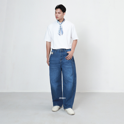 JINISO Barrel Jeans Pria 880