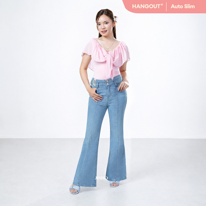 JINISO - Highwaist Cutbray Stretch Jeans Flow 861 HANGOUT