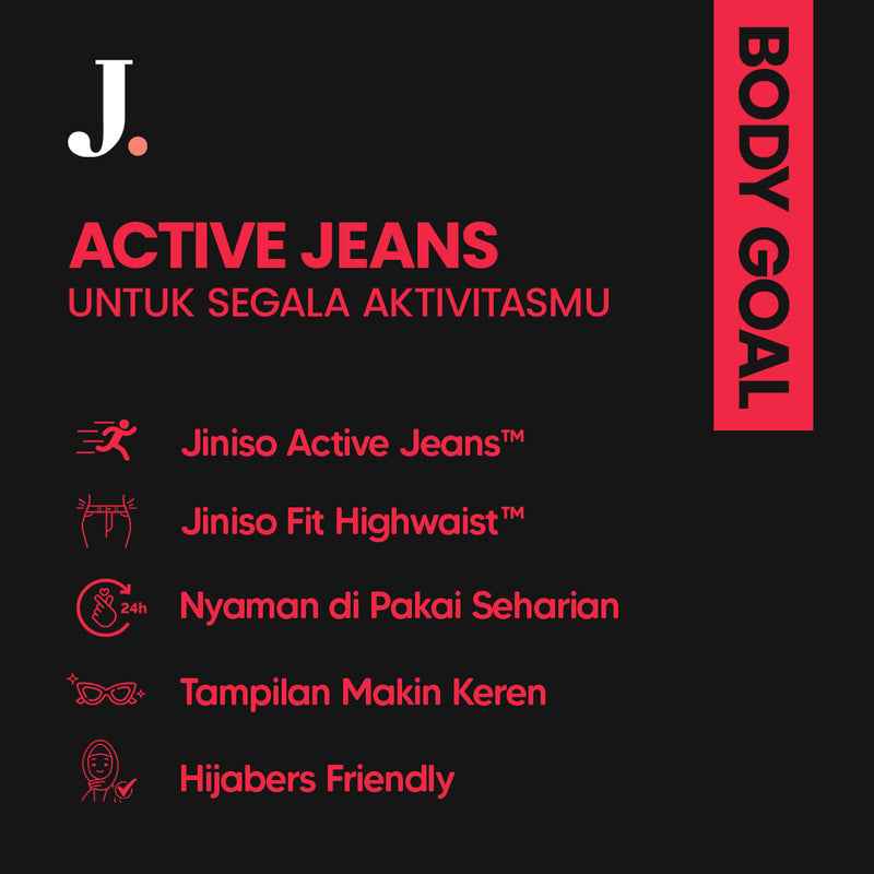 JINISO - Highwaist Jeans 801 BODY GOAL