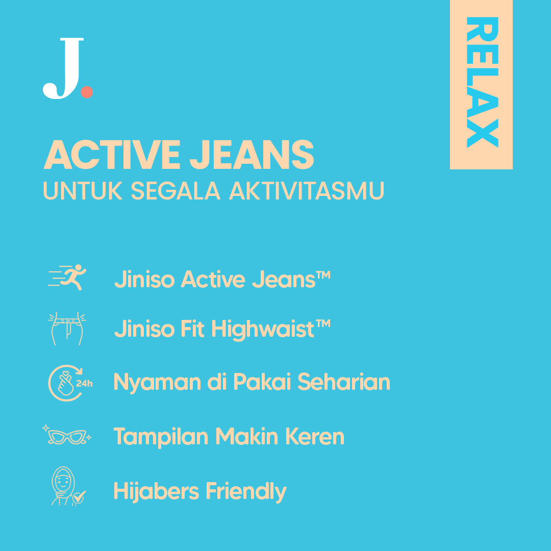 JINISO - Kulot Highwaist Jeans 779 RELAX