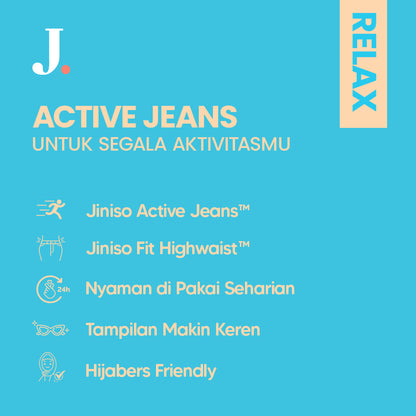 JINISO - Kulot Highwaist Jeans 779 RELAX