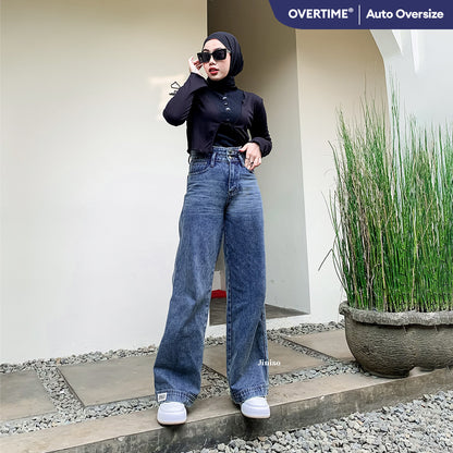 JINISO - Ultra Highwaist Baggy Loose Jeans 682 OVERTIME