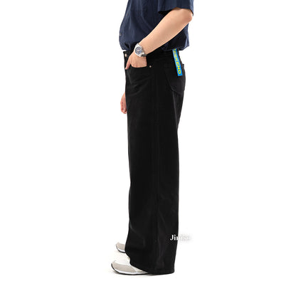 JINISO Oversize Baggy Loose Jeans Pria 676