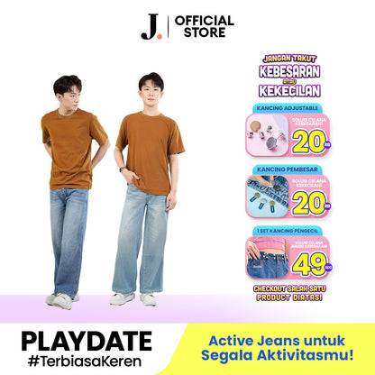 JINISO Baggy Loose Jeans Pria 651