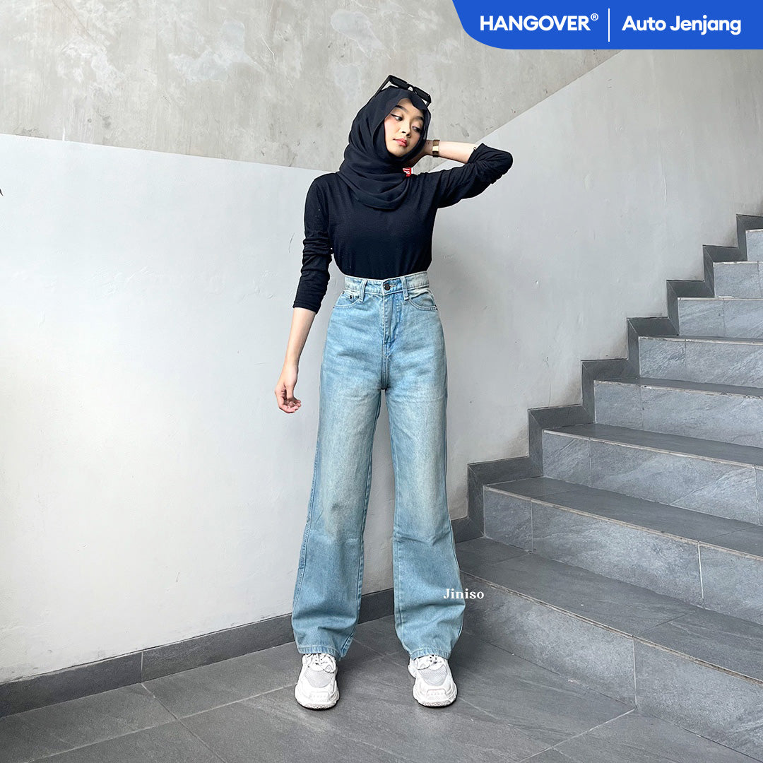 JINISO - Highwaist Loose Jeans 802 HANGOVER