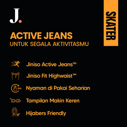 JINISO - Jorts Baggy Short Jeans 304 SKATER