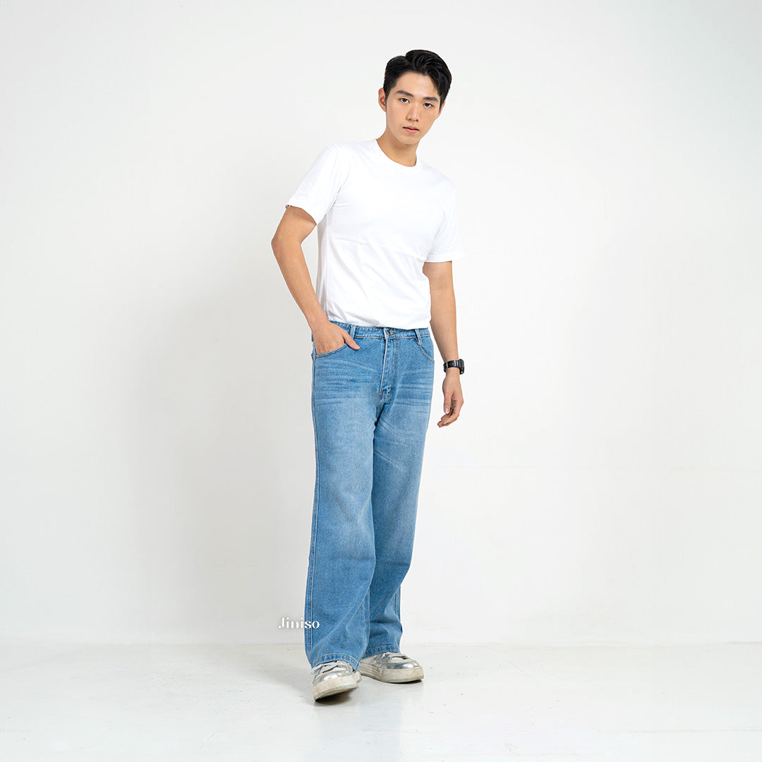 JINISO Loose Denim Jeans Pria 852