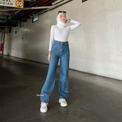 JINISO - Highwaist Loose Jeans 817 HANGOVER